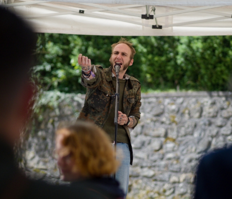 Slam poetry, foto Honza walda Valík